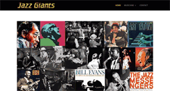Desktop Screenshot of jazzgiants.net